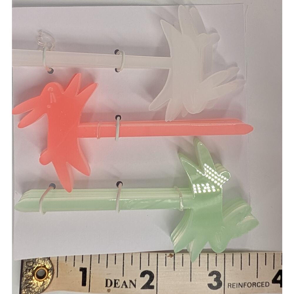 Easter Bunny Rabbit Cupcake Toppers 12 pcs by Meri Meri - Picture 4 of 5